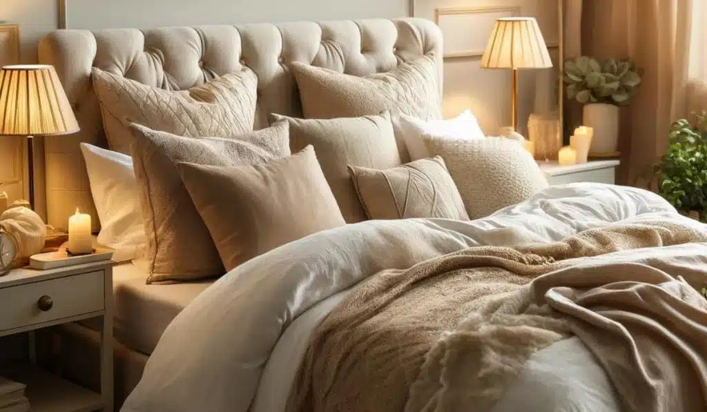 cama aconchegante